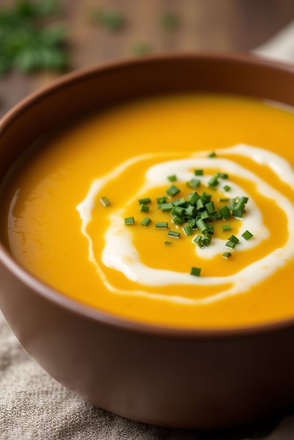 comforting roasted squash soup