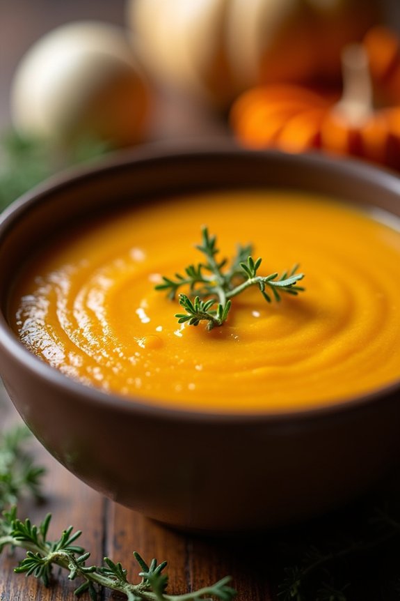 comforting roasted squash soup