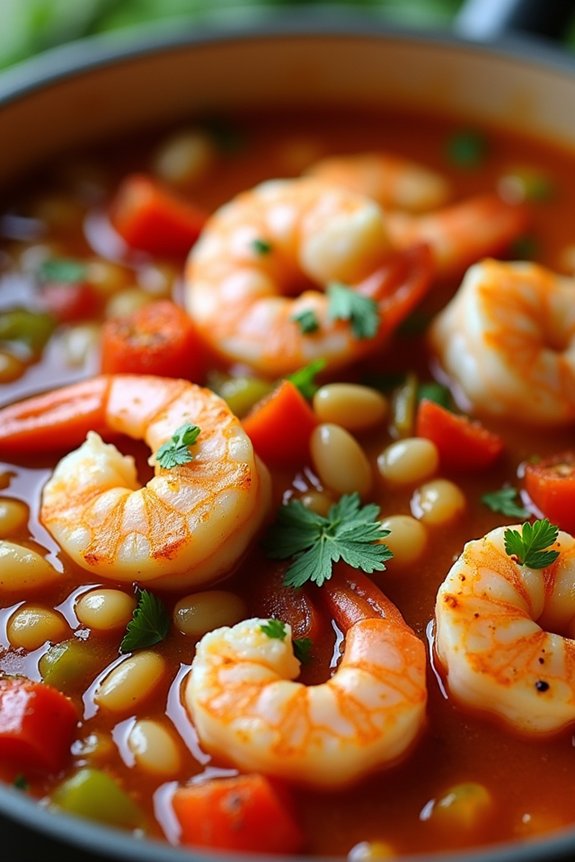 comforting southern shrimp stew