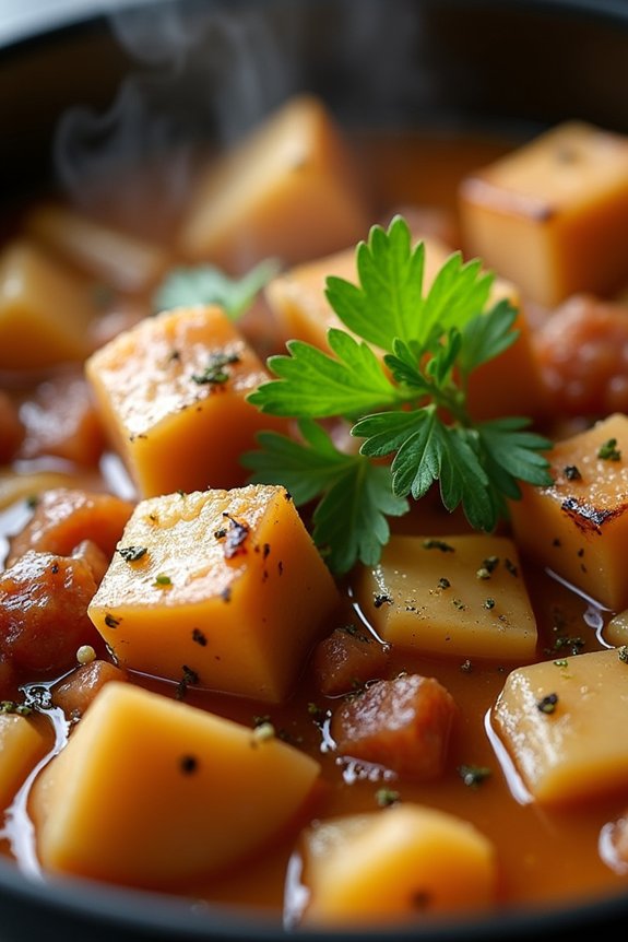 cozy autumn pork stew