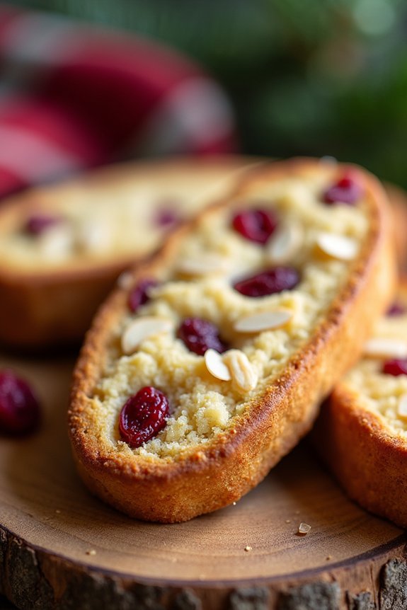 cranberry almond biscotti delight
