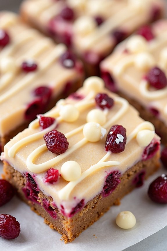 cranberry bliss bars recipe