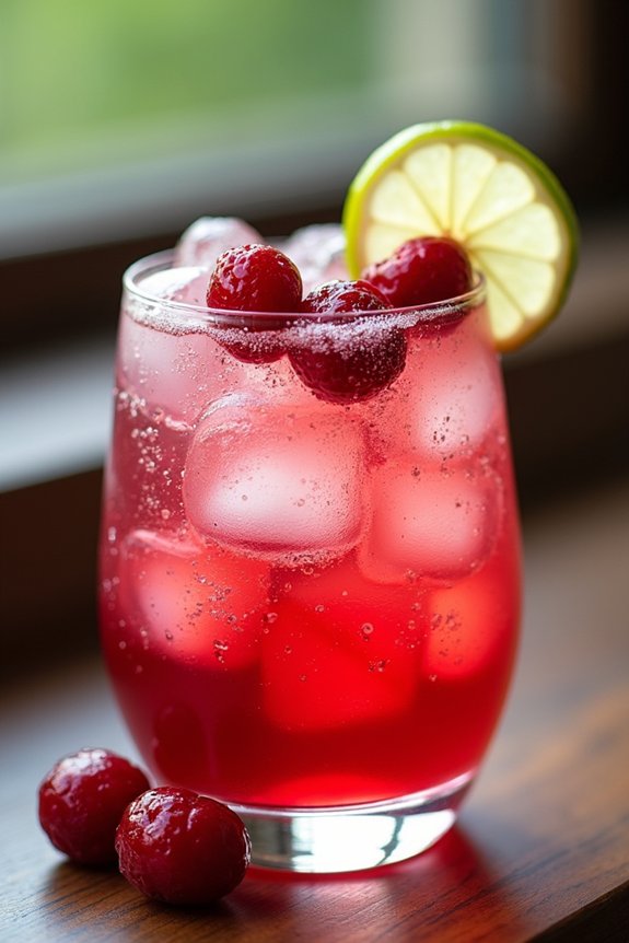 cranberry gin fizz recipe