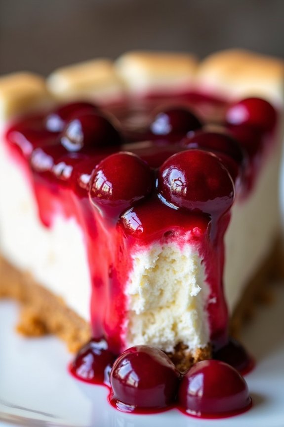 cranberry marshmallow cheesecake delight