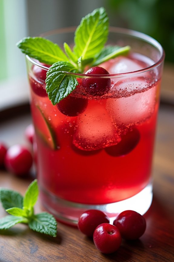 cranberry mojito recipe instructions