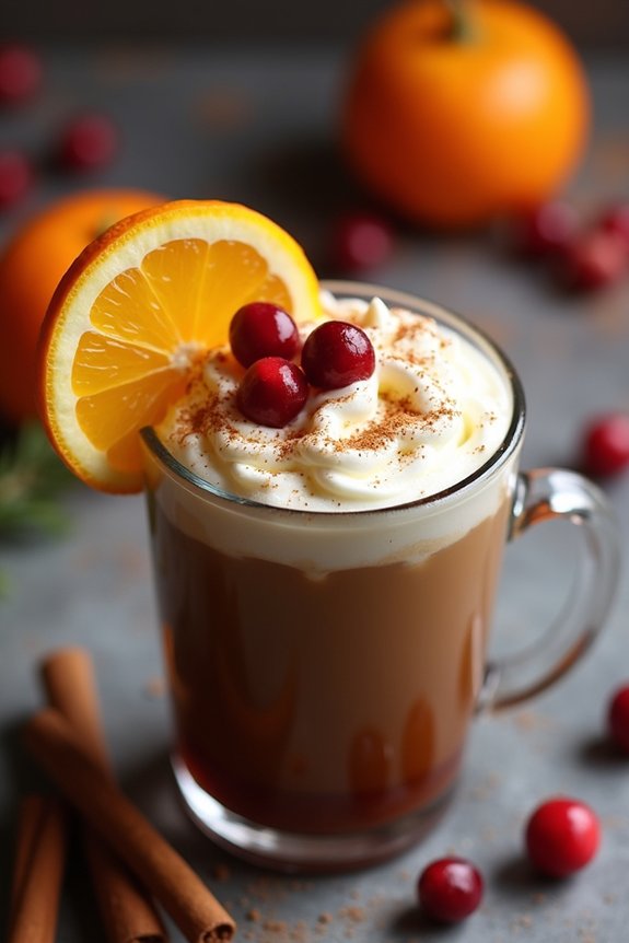 cranberry orange holiday coffee