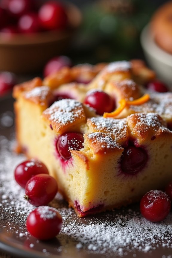 cranberry orange holiday dessert
