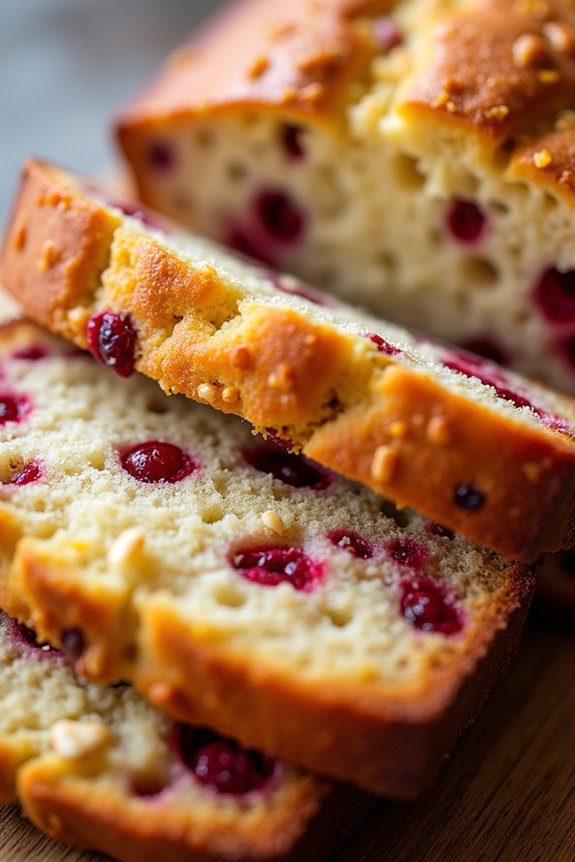 cranberry orange quick bread