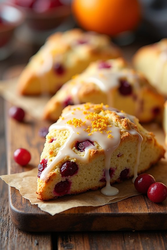 cranberry orange scones recipe
