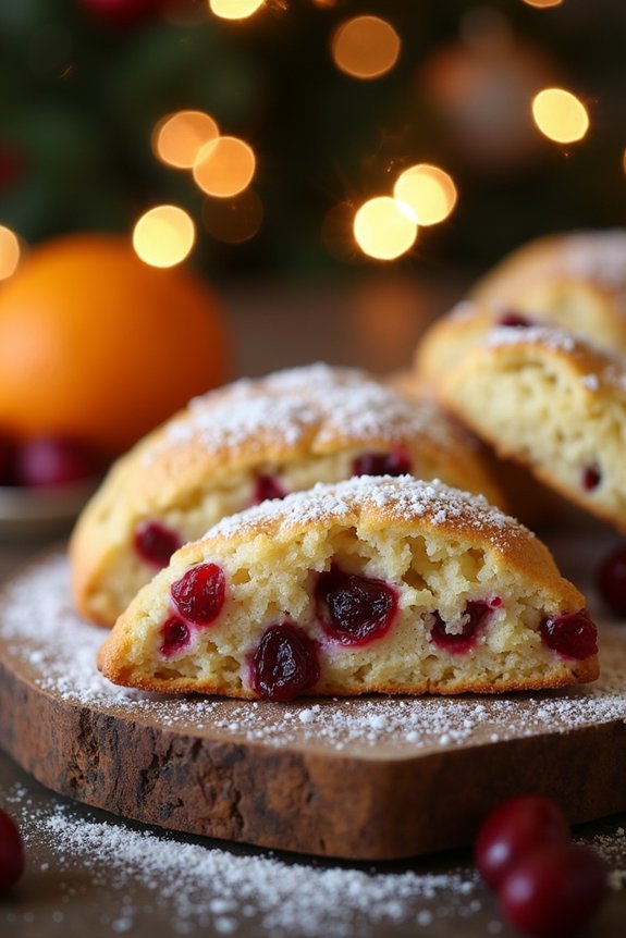 cranberry orange scones recipe