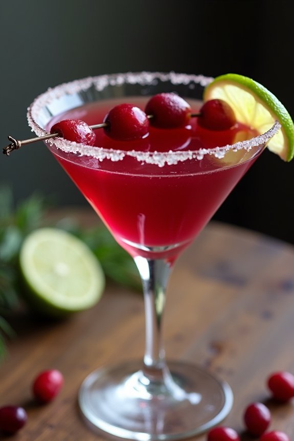 cranberry pomegranate martini recipe