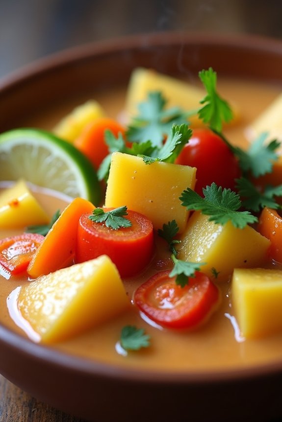 creamy aromatic comforting stew