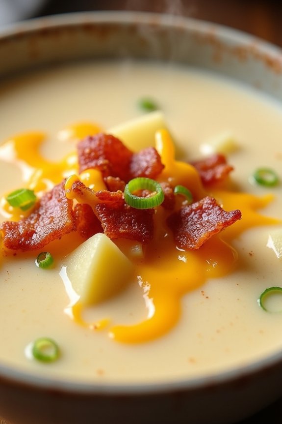 creamy bacon potato soup