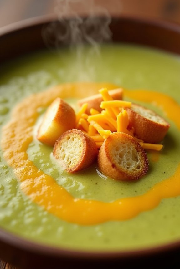 creamy broccoli cheddar soup