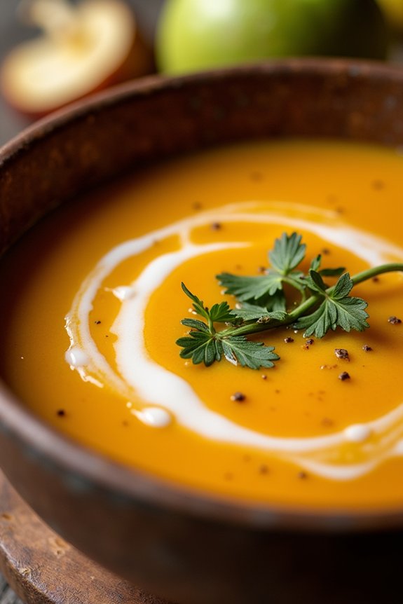 creamy butternut squash soup