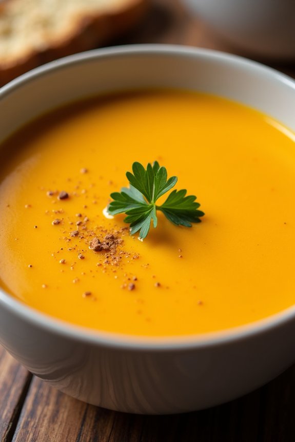 creamy butternut squash soup