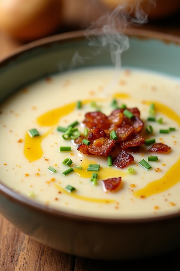 creamy cauliflower potato soup