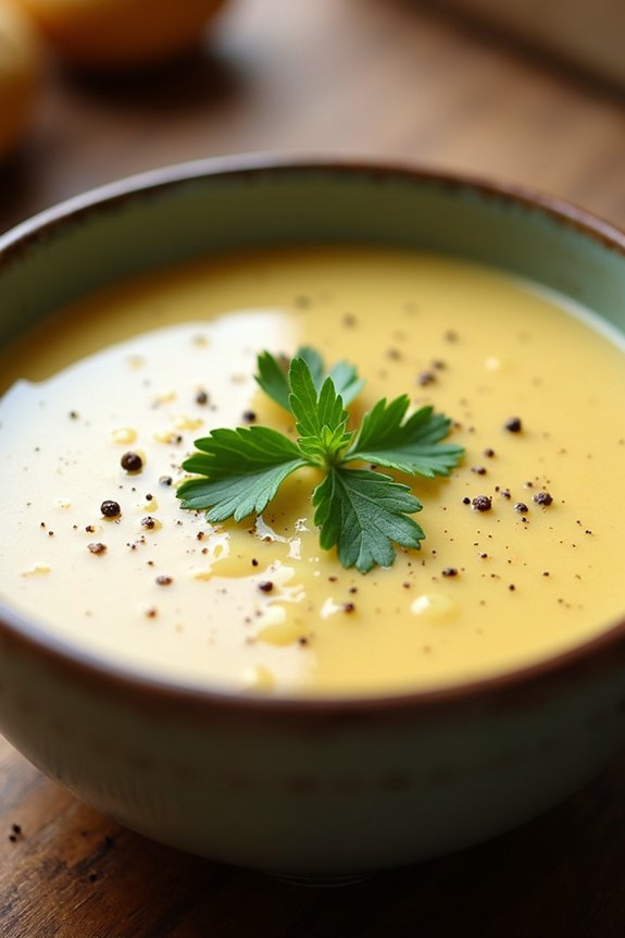 creamy cauliflower potato soup