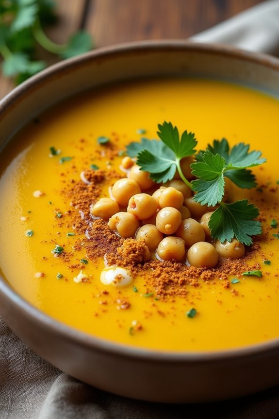 creamy chickpea coconut curry