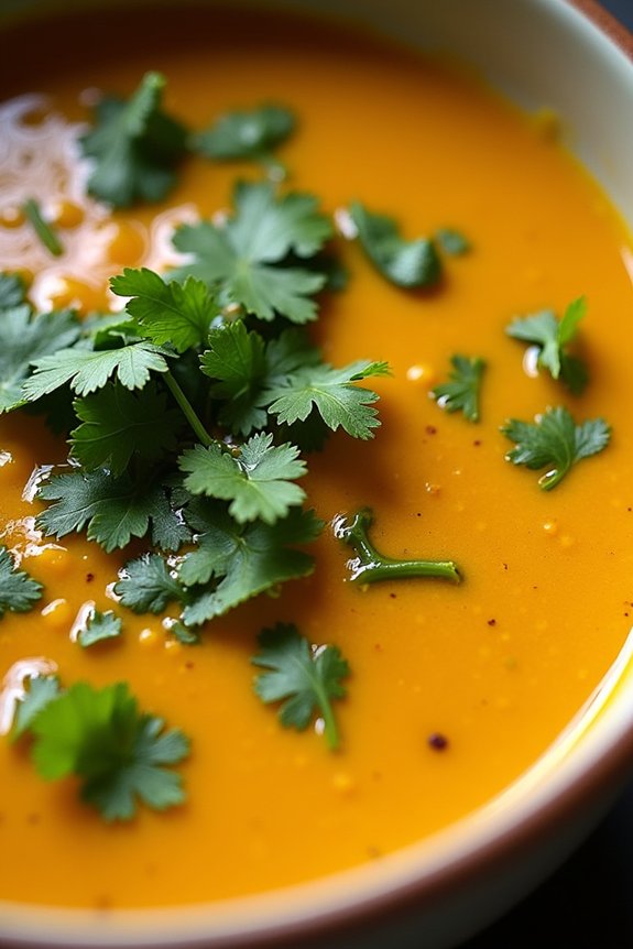 creamy coconut curry soup