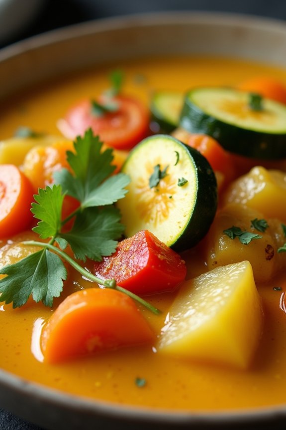 creamy coconut curry stew