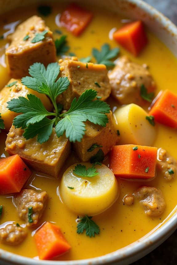 creamy coconut curry stew