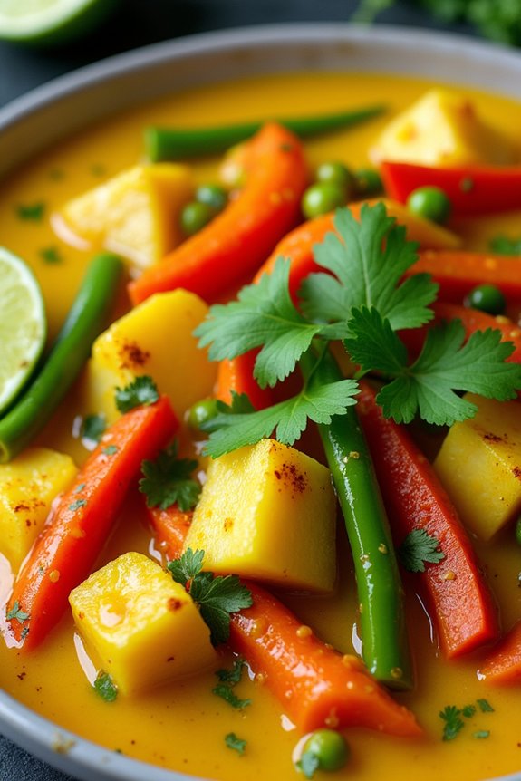 creamy coconut curry stew