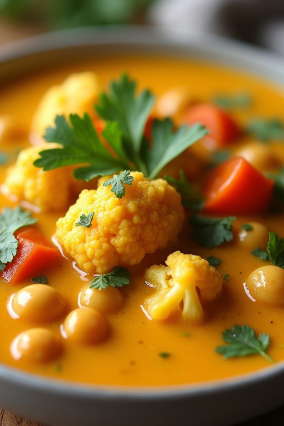 creamy coconut curry stew