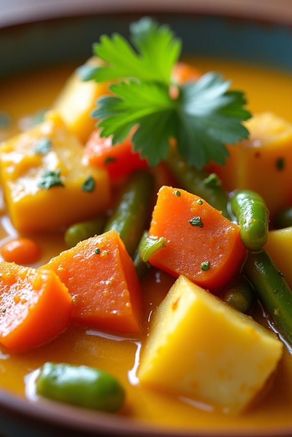 creamy coconut curry stew