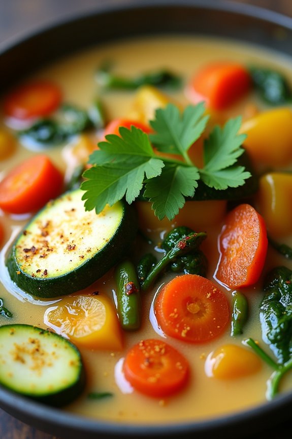 creamy coconut vegetable stew
