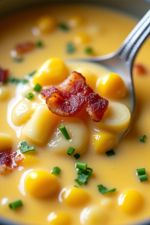 creamy comfort corn chowder