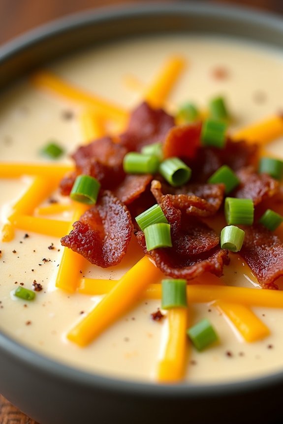 creamy comforting potato soup