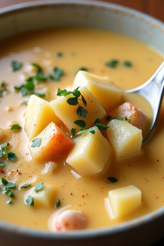 creamy crab chowder recipe