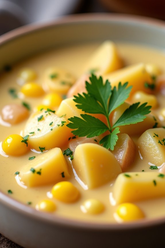 creamy hearty potato stew