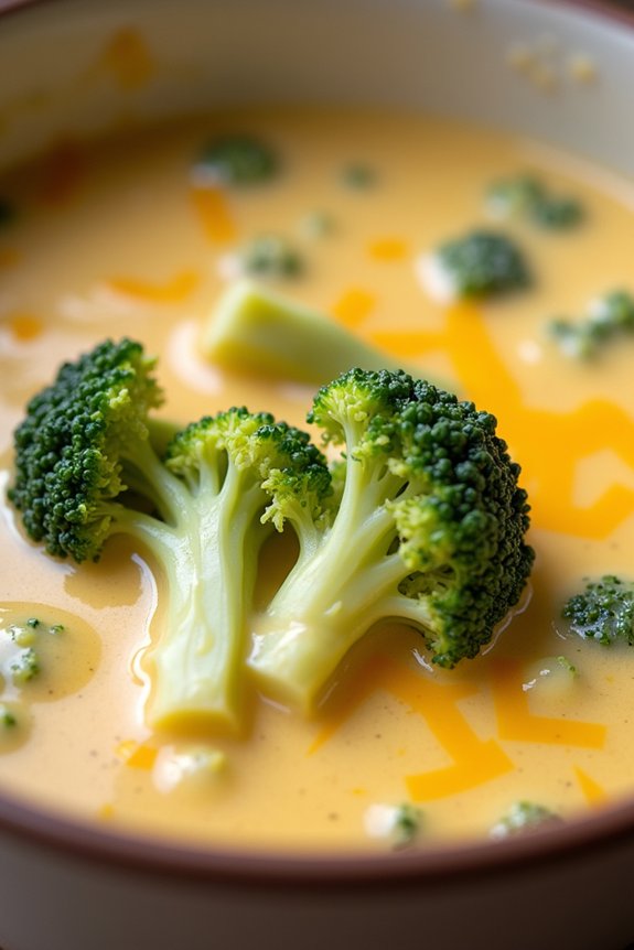 creamy low carb broccoli stew