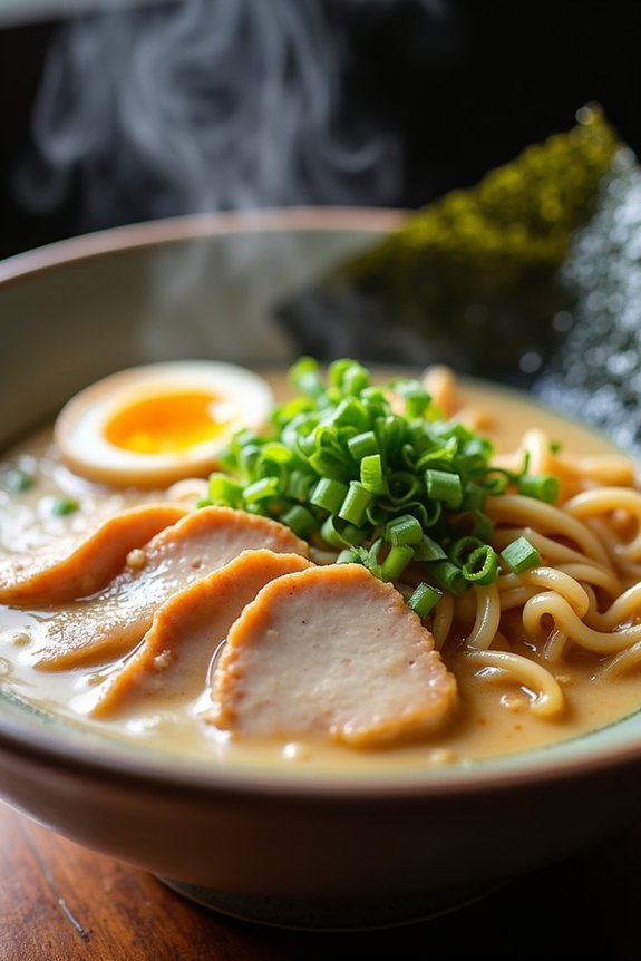 creamy rich chicken ramen
