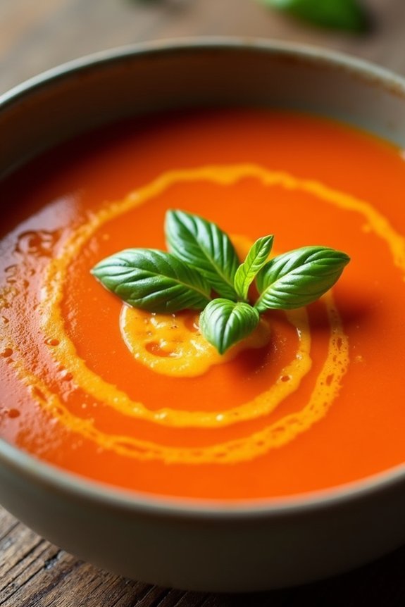 creamy roasted pepper soup