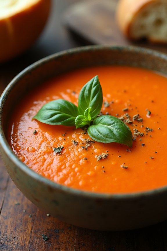 creamy roasted tomato soup