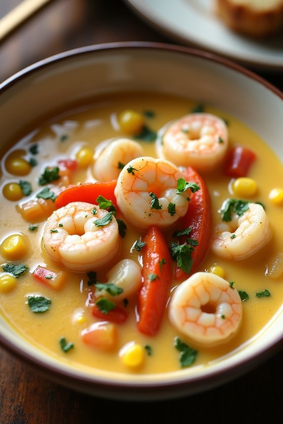 creamy seafood corn stew