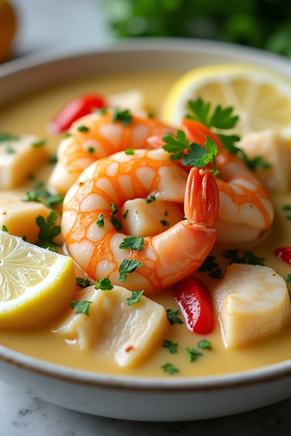 creamy seafood stew recipe
