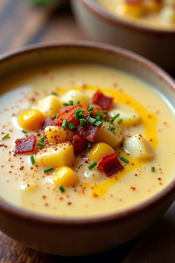 creamy sweet corn chowder