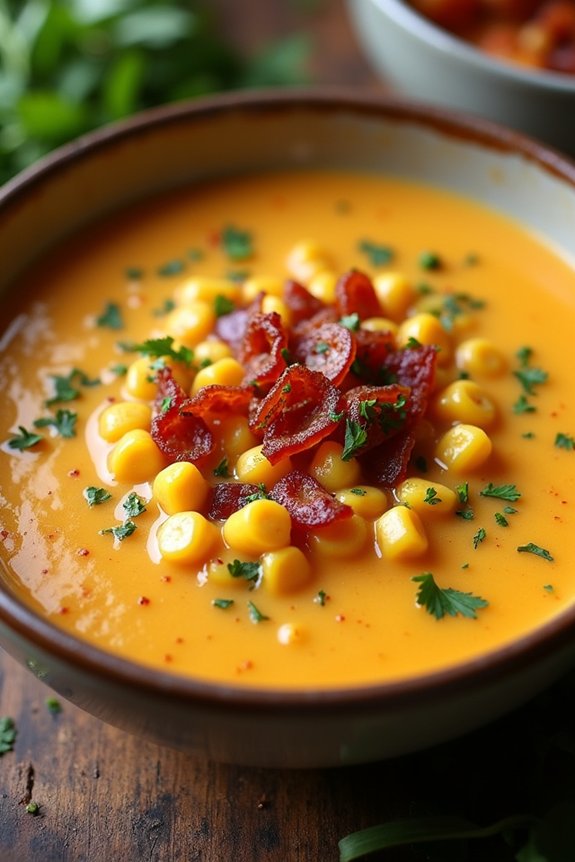 creamy sweet potato chowder