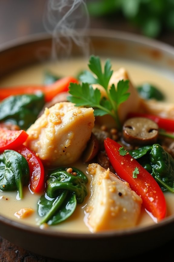 creamy thai coconut stew