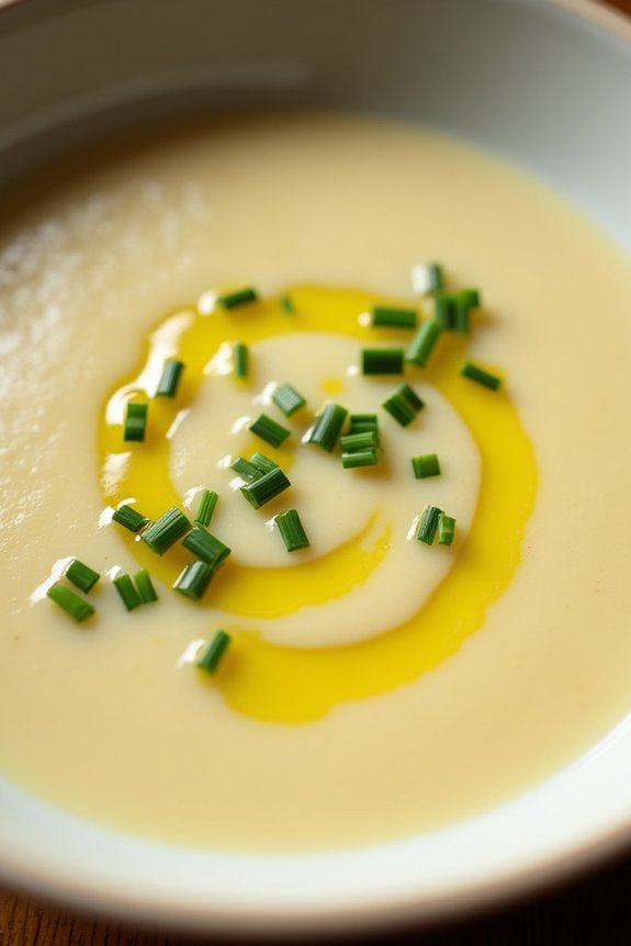 creamy truffle potato soup