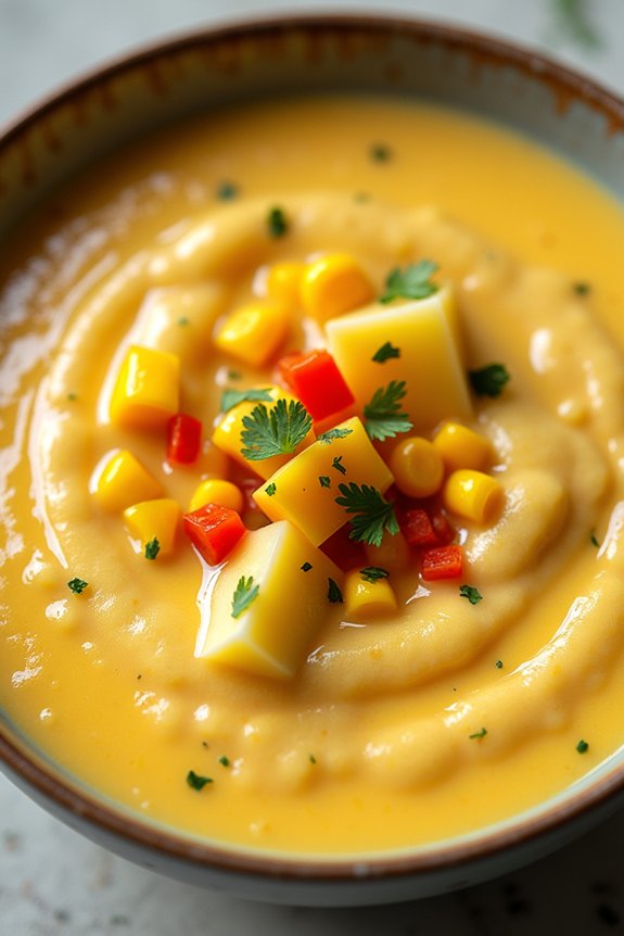creamy vegan corn chowder