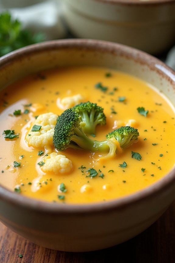creamy vegetable soup recipe