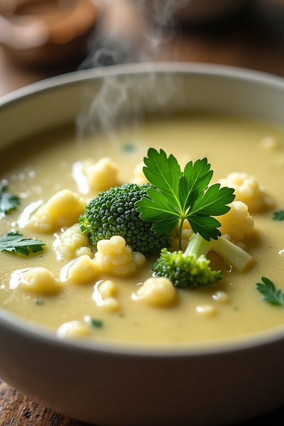 creamy vegetable soup recipe