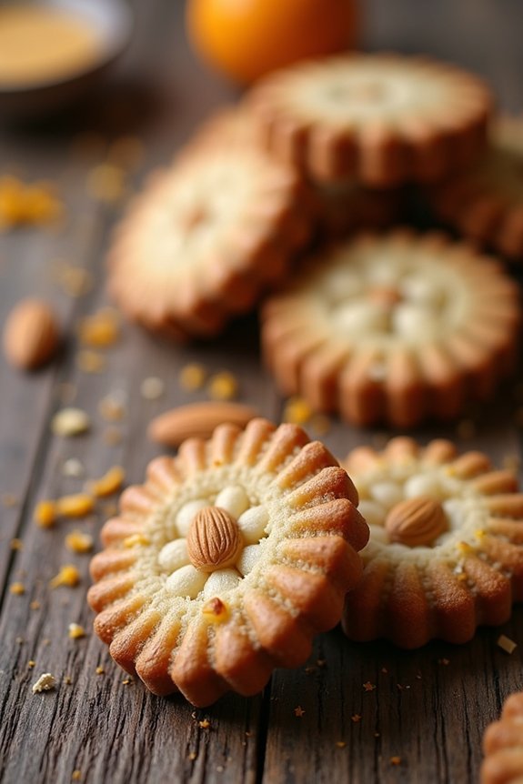 crispy spiced christmas cookies