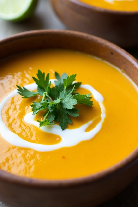 curried butternut squash soup