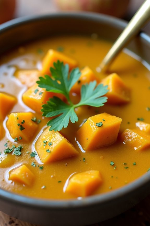 curried butternut squash stew